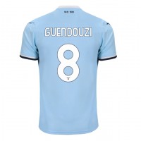 Camisa de Futebol Lazio Matteo Guendouzi #8 Equipamento Principal 2024-25 Manga Curta